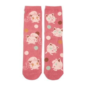 【選べる】ミドルソックス プリン&サケブシッポ(23-25cm)