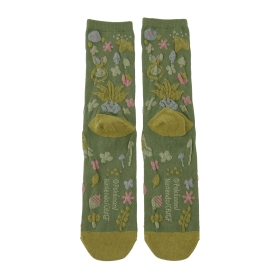 【選べる】ミドルソックス ボタニカル(23-25cm)