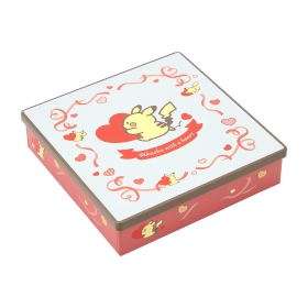 アソートチョコレート缶 Pikachu With A Heart