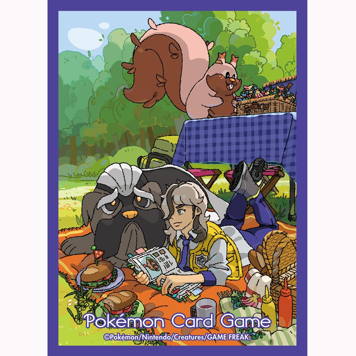 ポケモンカードゲーム デッキシールド ペパー＆マフィティフ