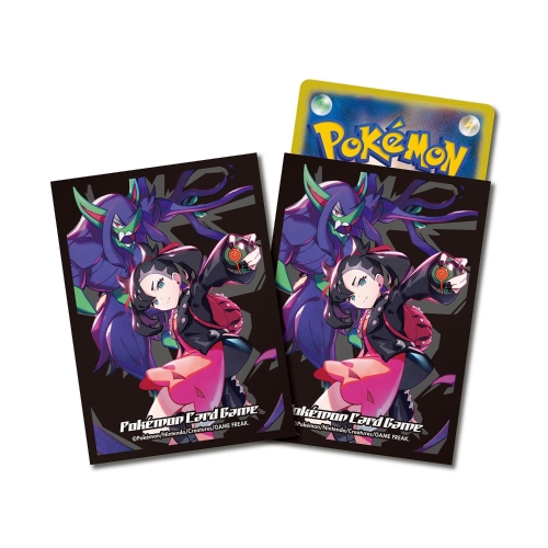 ポケモンカードゲーム デッキシールド マリィ＆オーロンゲ【ブラック】