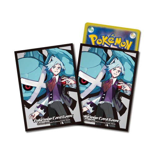 ポケモンカードゲーム デッキシールド ダイゴ＆メタグロス【ブラック】