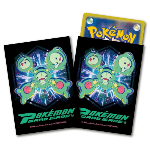 ポケモンカードゲーム デッキシールド プレミアム・マット PSYCHO CYBER ユニラン ダブラン ランクルス