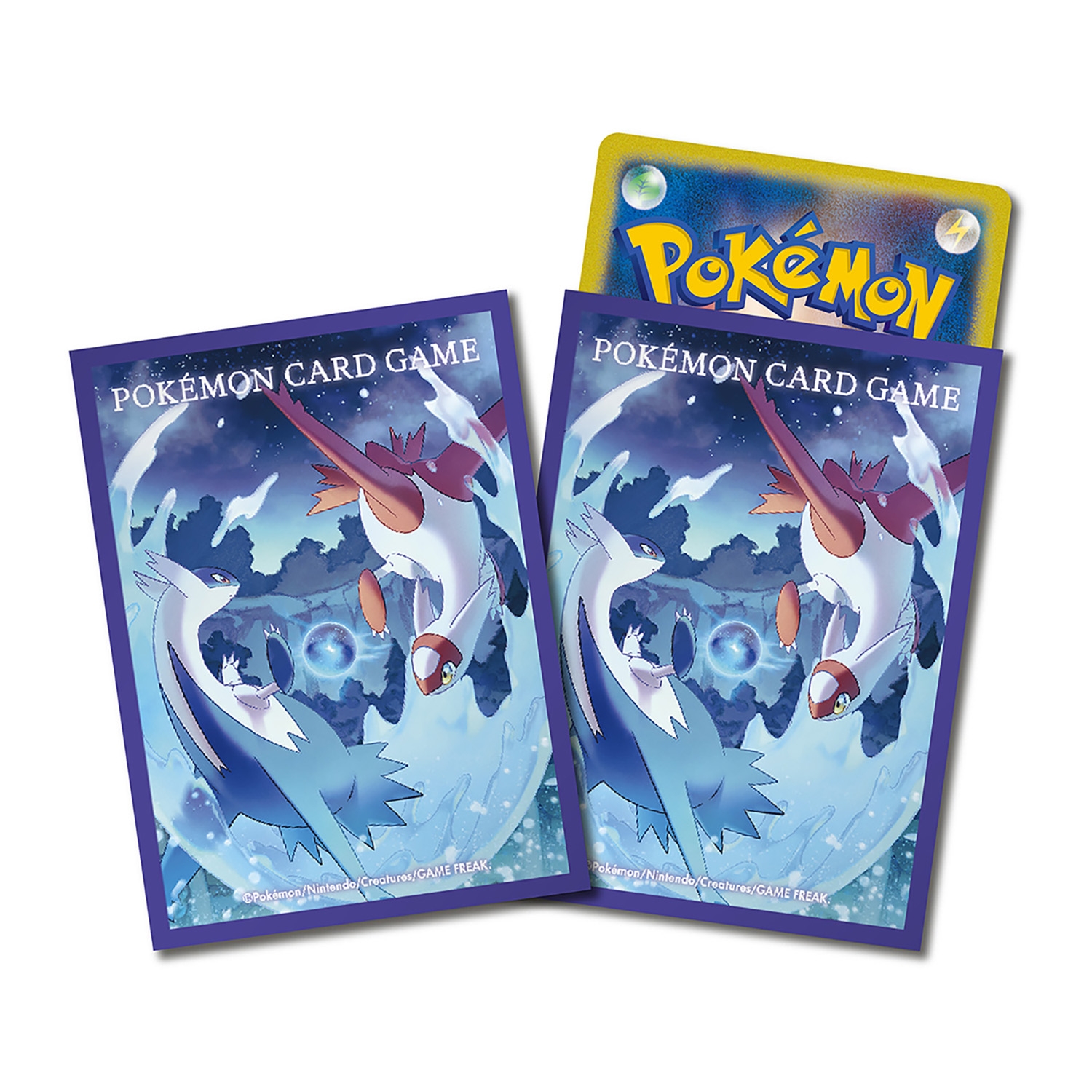 ポケモンカードゲーム デッキシールド ラティアス・ラティオス【パープル】