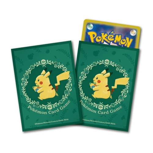 ポケモンカードゲーム デッキシールド ピカチュウときのみ