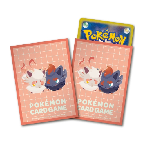 ポケモンカードゲーム デッキシールド にたものどうし ゾロア＆ヒスイゾロア