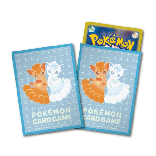 ポケモンカードゲーム デッキシールド にたものどうし ロコン＆アローラロコン