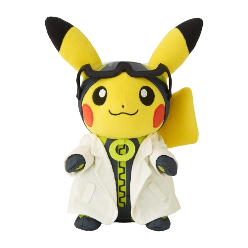 ぬいぐるみ Pok&eacute;mon GO ウィロー博士の助手ピカチュウ