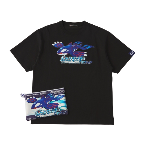 パッケージTシャツ in ポーチ ポケットモンスター サファイア Unisex M/L