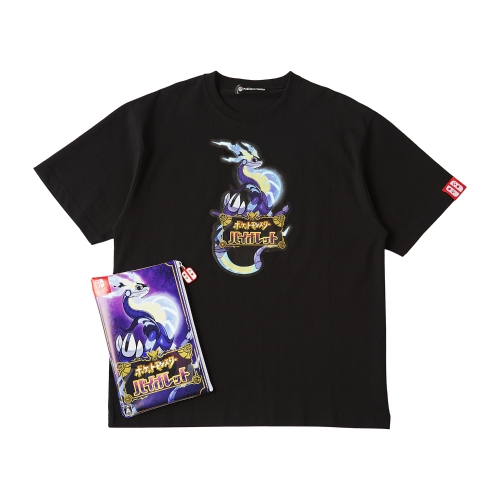 パッケージTシャツ in ポーチ ポケットモンスター バイオレット Unisex M/L