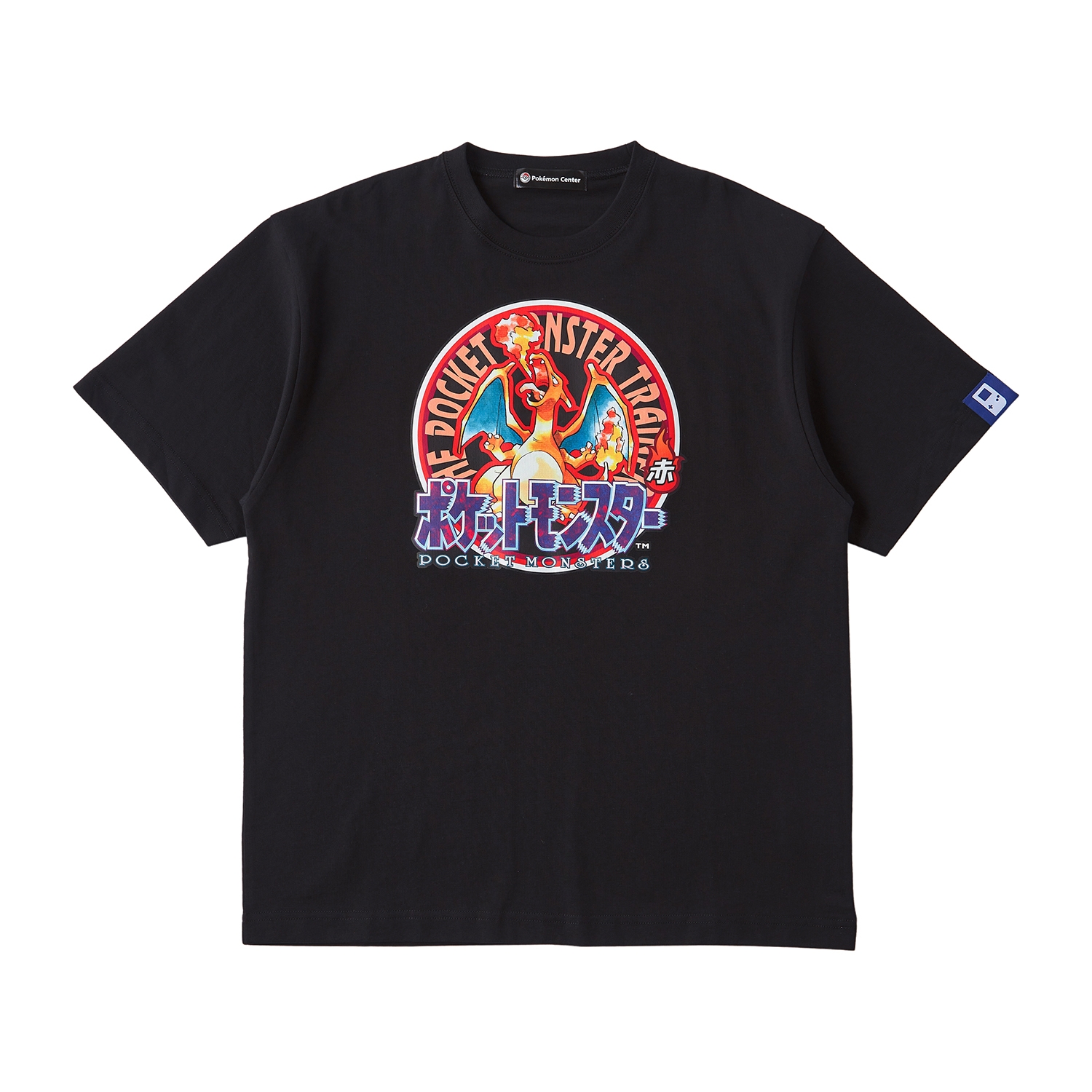 パッケージTシャツ in ポーチ ポケットモンスター 赤 Unisex L