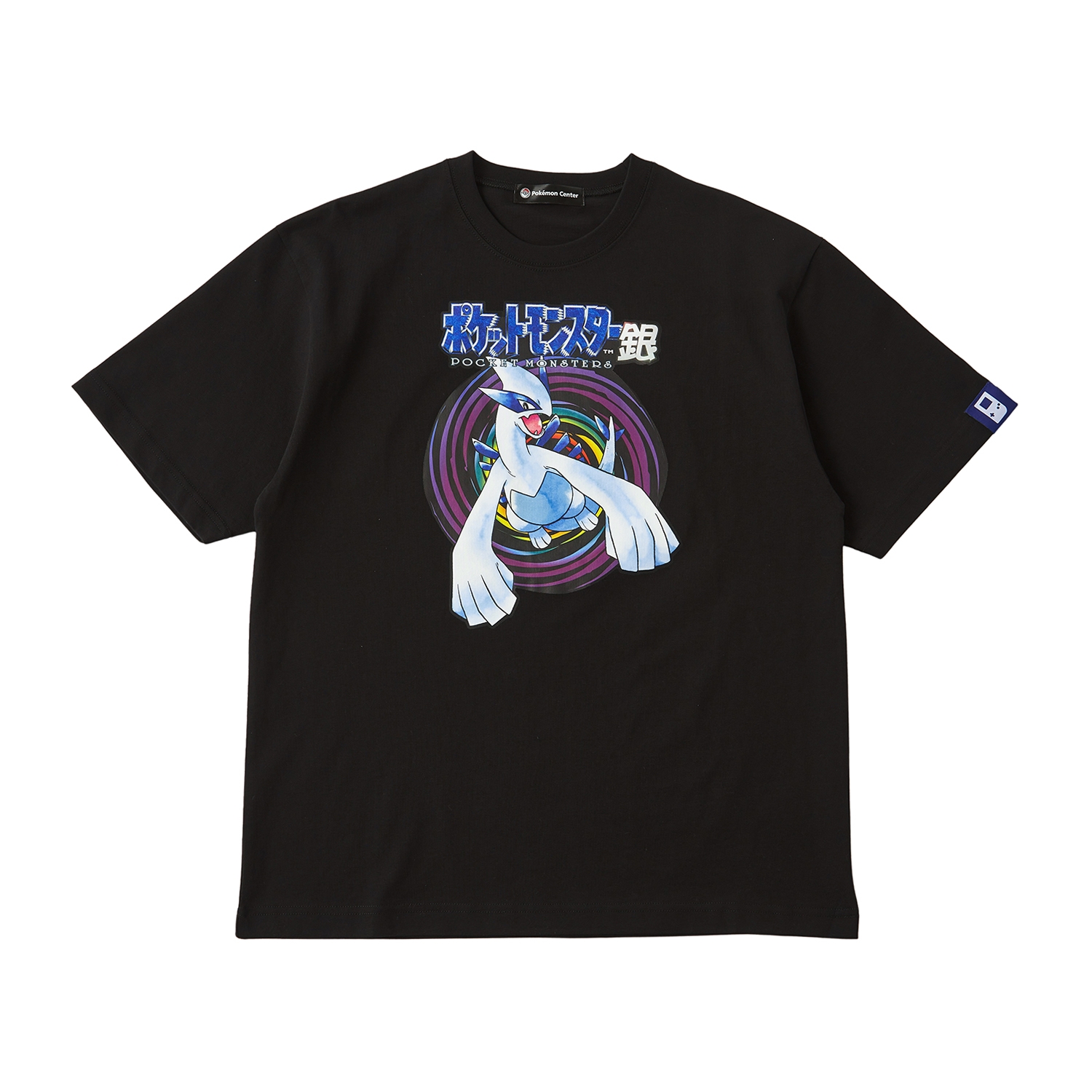 パッケージTシャツ in ポーチ ポケットモンスター 銀 Unisex L
