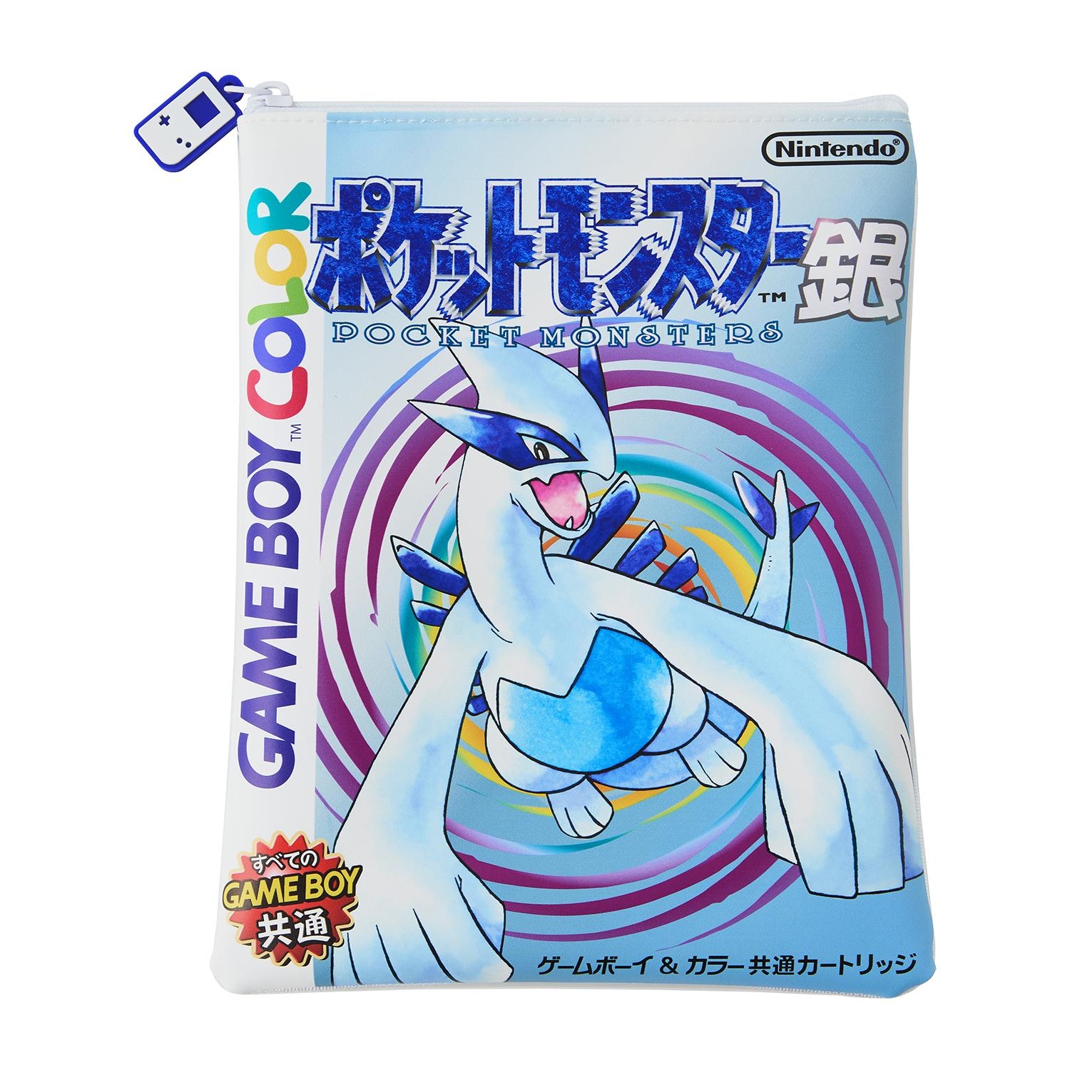 パッケージTシャツ in ポーチ ポケットモンスター 銀 Unisex L