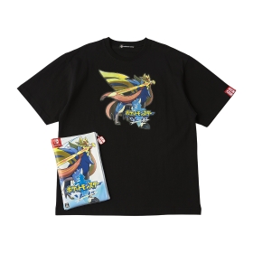 ソード シールド パッケージTシャツ in ポーチ 30周年 L ポケモン 剣盾 パッケージTシャツ in ポーチ ポケットモンスター ソード Unisex L