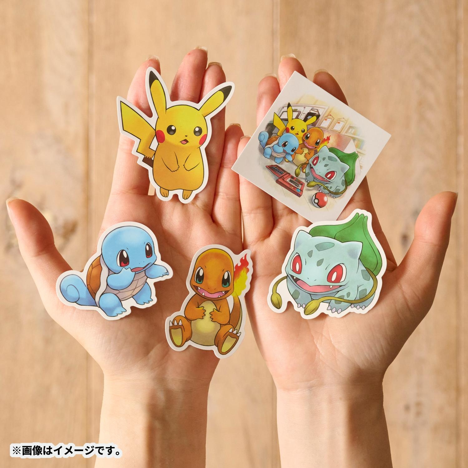 ステッカーセット Pokémon Timeless Adventure カントー ｜【公式