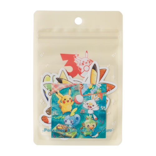 ステッカーセット Pok&eacute;mon Timeless Adventure ガラル
