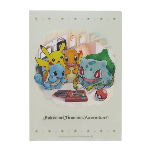 A4クリアファイル Pok&eacute;mon Timeless Adventure カントー