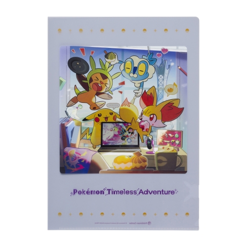 A4クリアファイル Pok&eacute;mon Timeless Adventure カロス