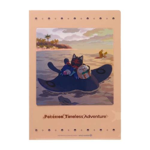 A4クリアファイル Pok&eacute;mon Timeless Adventure アローラ