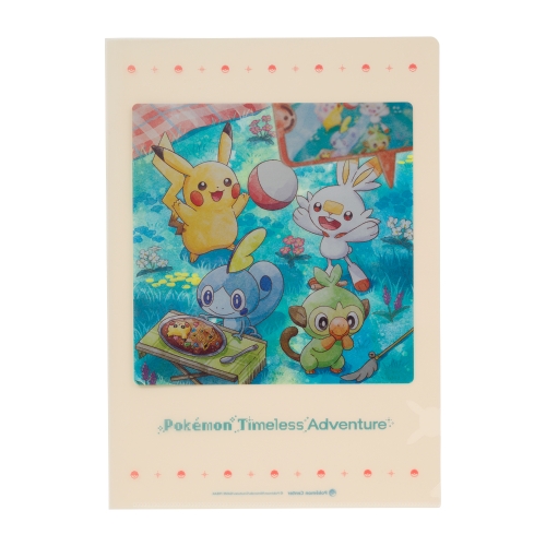 A4クリアファイル Pok&eacute;mon Timeless Adventure ガラル