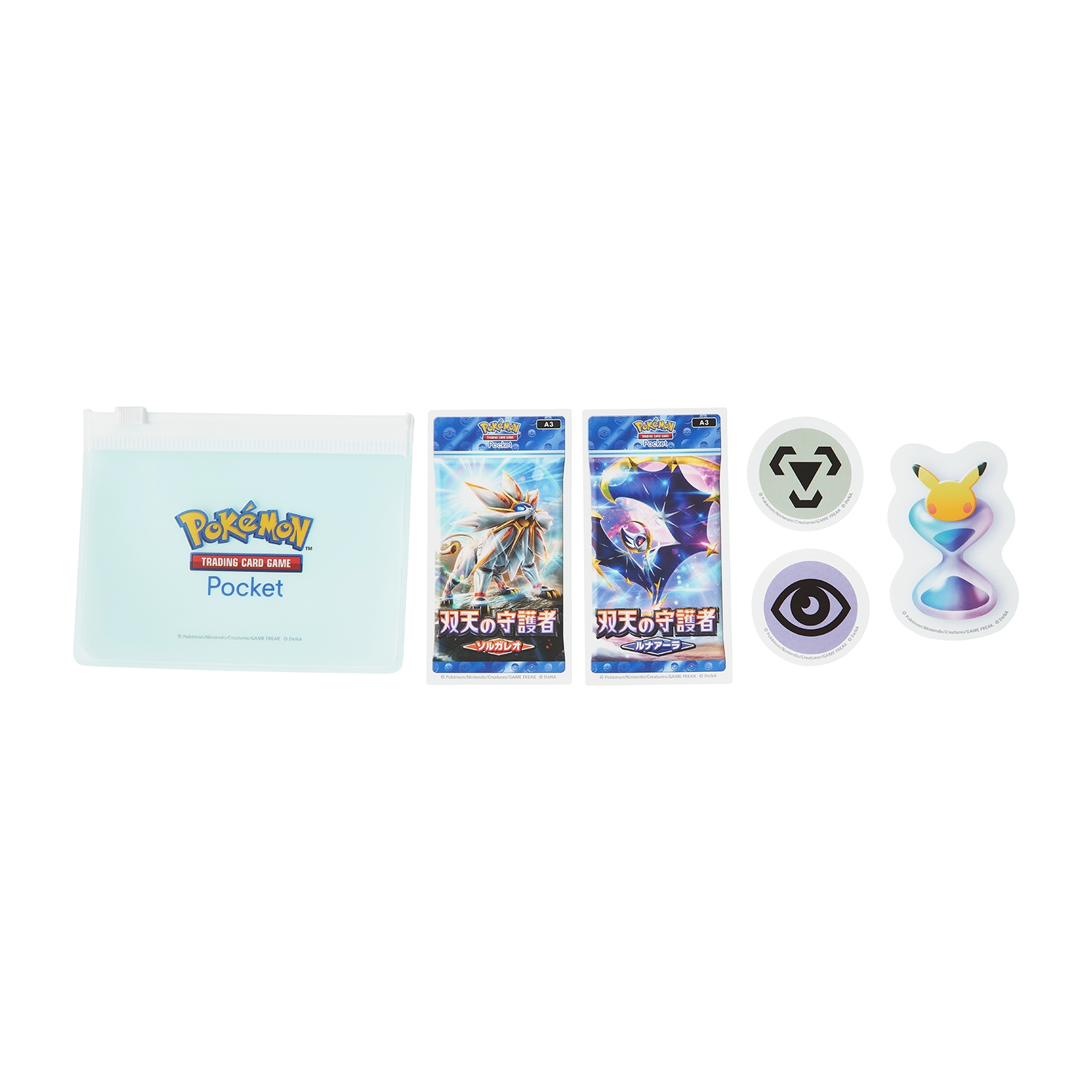 ポーチ入りステッカー Pokémon Trading Card Game Pocket 拡張パック