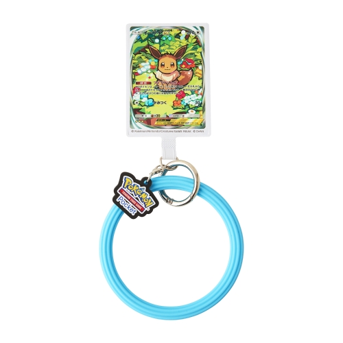 ラバーチャーム付きスマホハンドストラップ Pok&eacute;mon Trading Card Game Pocket