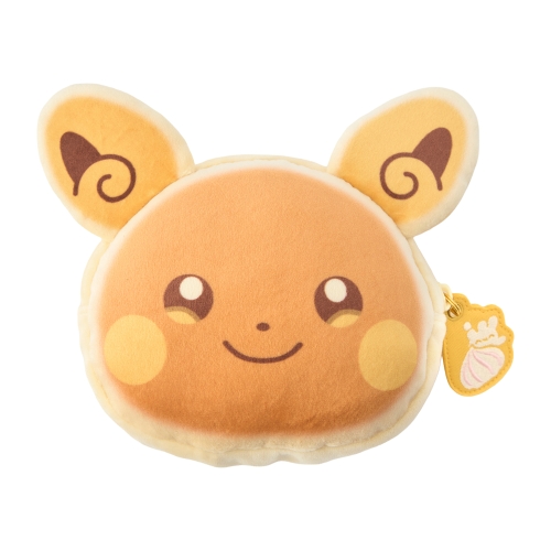 もっちりパンケーキ風ポーチ Pok&eacute;mon Magic Hour Illusion! アローラライチュウ