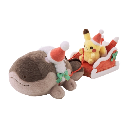 プレゼントお届けチュウぬいぐるみ クリスマスじゅんびチュウ！ ピカチュウ ドオー