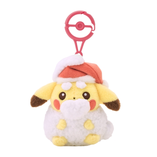マスコット クリスマスじゅんびチュウ！ ピカチュウ ゆきまみれ
