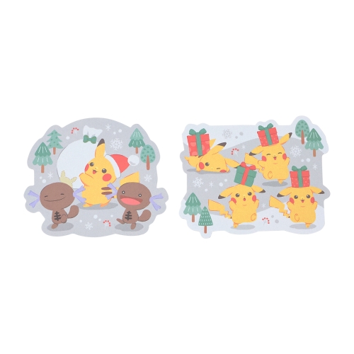ミニカードセット クリスマスじゅんびチュウ！ ピカチュウとパルデアウパー