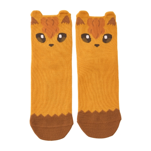 【選べる】ミドルソックス 耳つき ロコン (19-21cm)