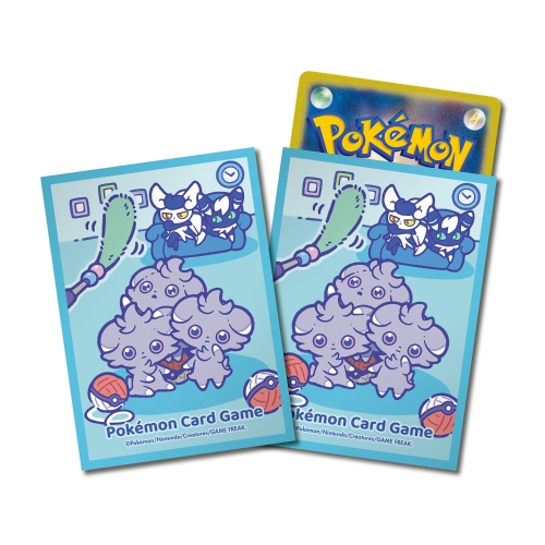 ポケモンカードゲーム デッキシールド のんびりじゃらし【ブルー】