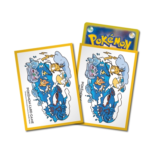 ポケモンカードゲーム デッキシールド OTENKI TEAM あめふらし【イエロー】