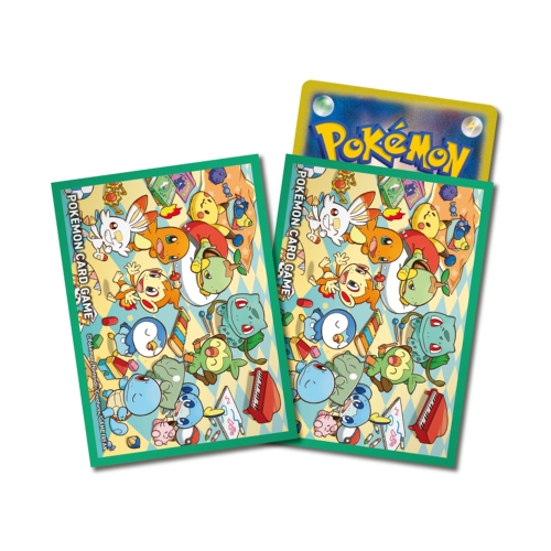 ポケモンカードゲーム デッキシールド プレイルーム【グリーン】