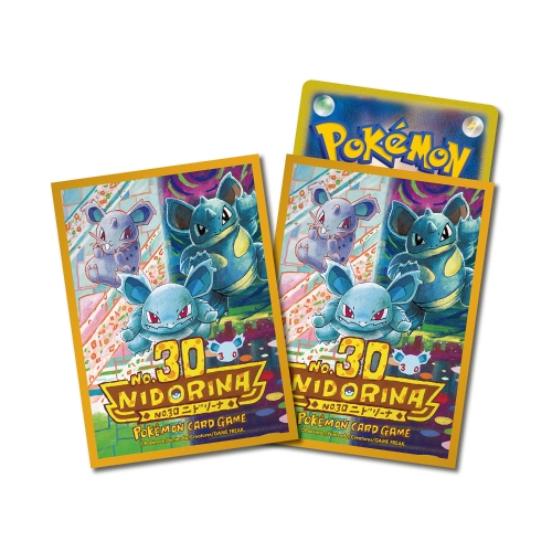 ポケモンカードゲーム デッキシールド プレミアム・グロス No.30 ニドリーナ