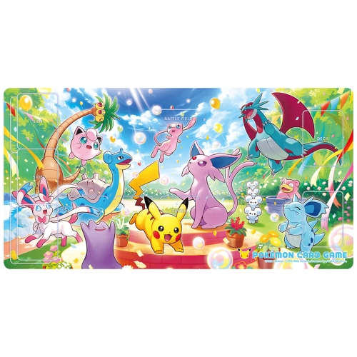 ポケモンカードゲーム ラバープレイマット みんなでおいわい Day