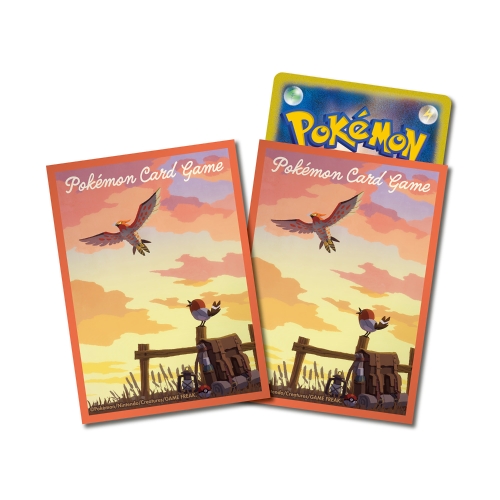 ポケモンカードゲーム デッキシールド ヤヤコマ＆ファイアロー