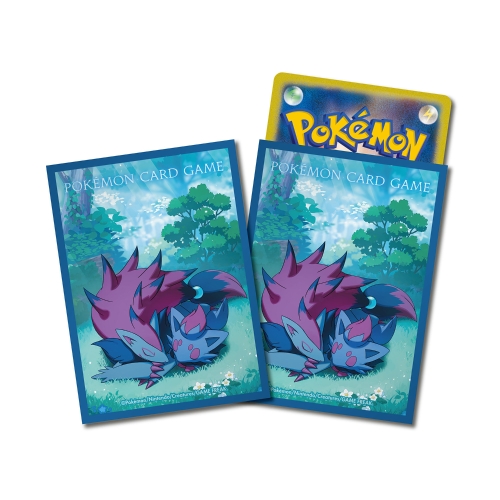 ポケモンカードゲーム デッキシールド ゾロア＆ゾロアーク おやすみ