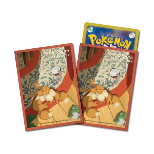 ポケモンカードゲーム デッキシールド イーブイ おやすみ