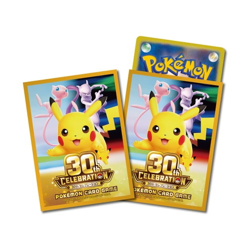 ポケモンカードゲーム デッキシールド プレミアム・グロス 30th CELEBRATION