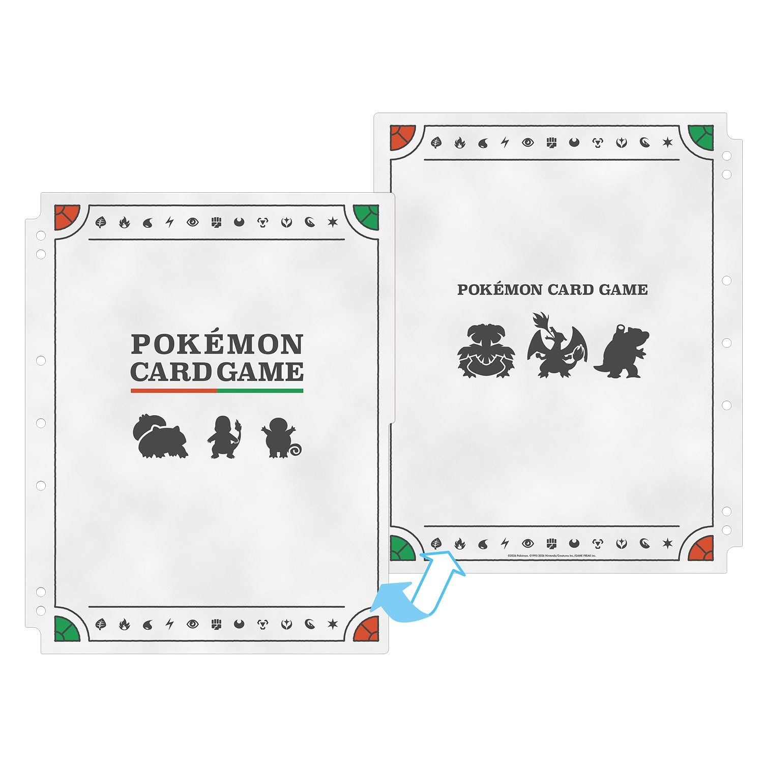 ポケモンカードゲームオフィシャルコレクションファイル ポケモンカードゲーム コレクションリフィル カントー ｜【公式
