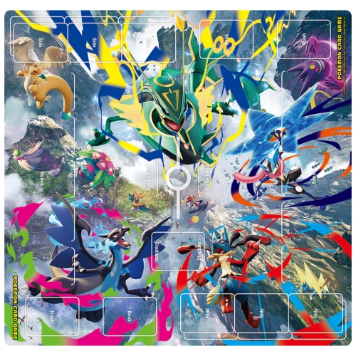 ポケモンカードゲーム ラバープレイマット フルサイズ 頂上決戦！メガレックウザ