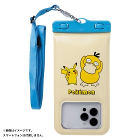 DIVAID フローティング防水ケース ワイドサイズ (ピカチュウ&コダック)