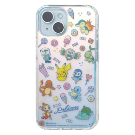 ［iPhone15／14／13専用］HIGHER　ハイブリッドケース（総柄／パートナー）