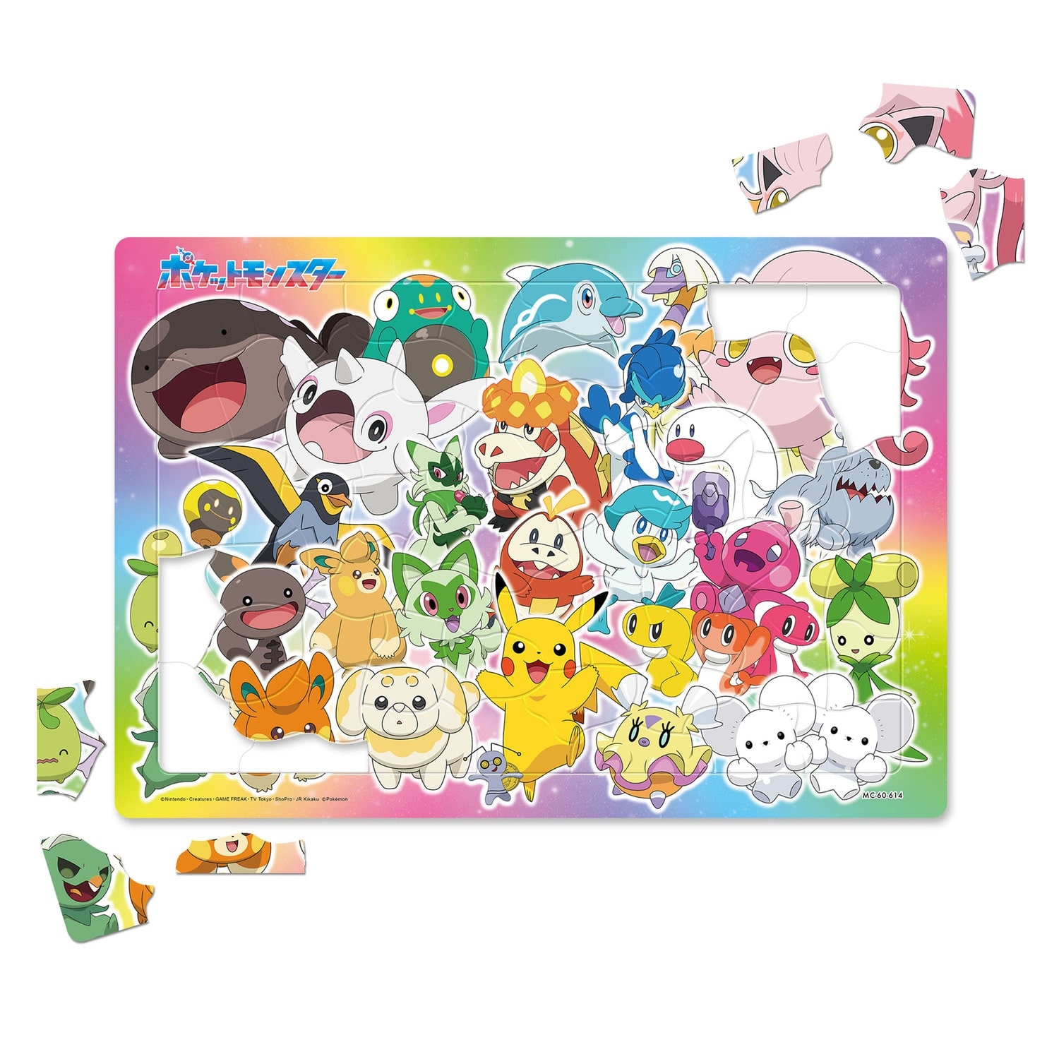 チャイルドパズル60P　ポケモンときらめこう