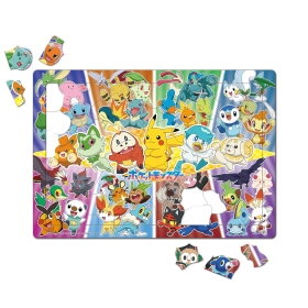 チャイルドパズル80P いろんなちほうからだいしゅうごう