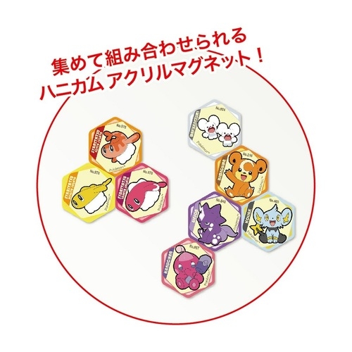 ハニカムアクリルマグネット　vol.5　シャリタツ（そったすがた）