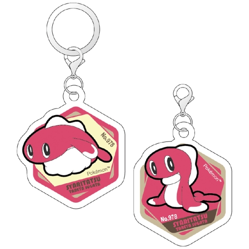 アクリルマーカーチャームセット　シャリタツ（たれたすがた）