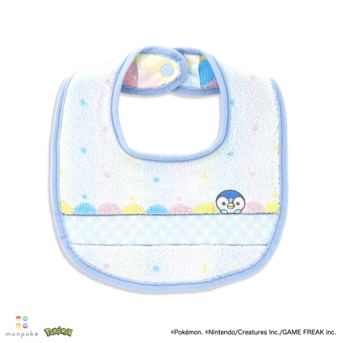 モンポケ　スタイ　はじめまして　ブルー　ポッチャマ