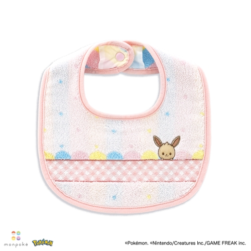 モンポケ　スタイ　はじめまして　ピンク　イーブイ